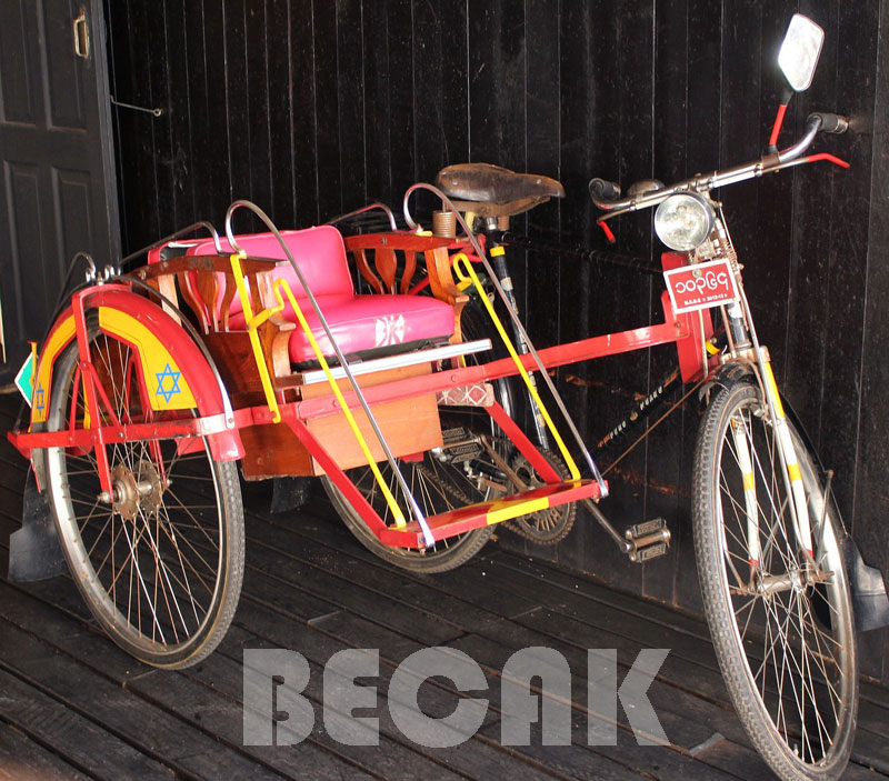 Sejarah Becak di Indonesia