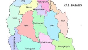 peta administrasi kabupaten pekalongan