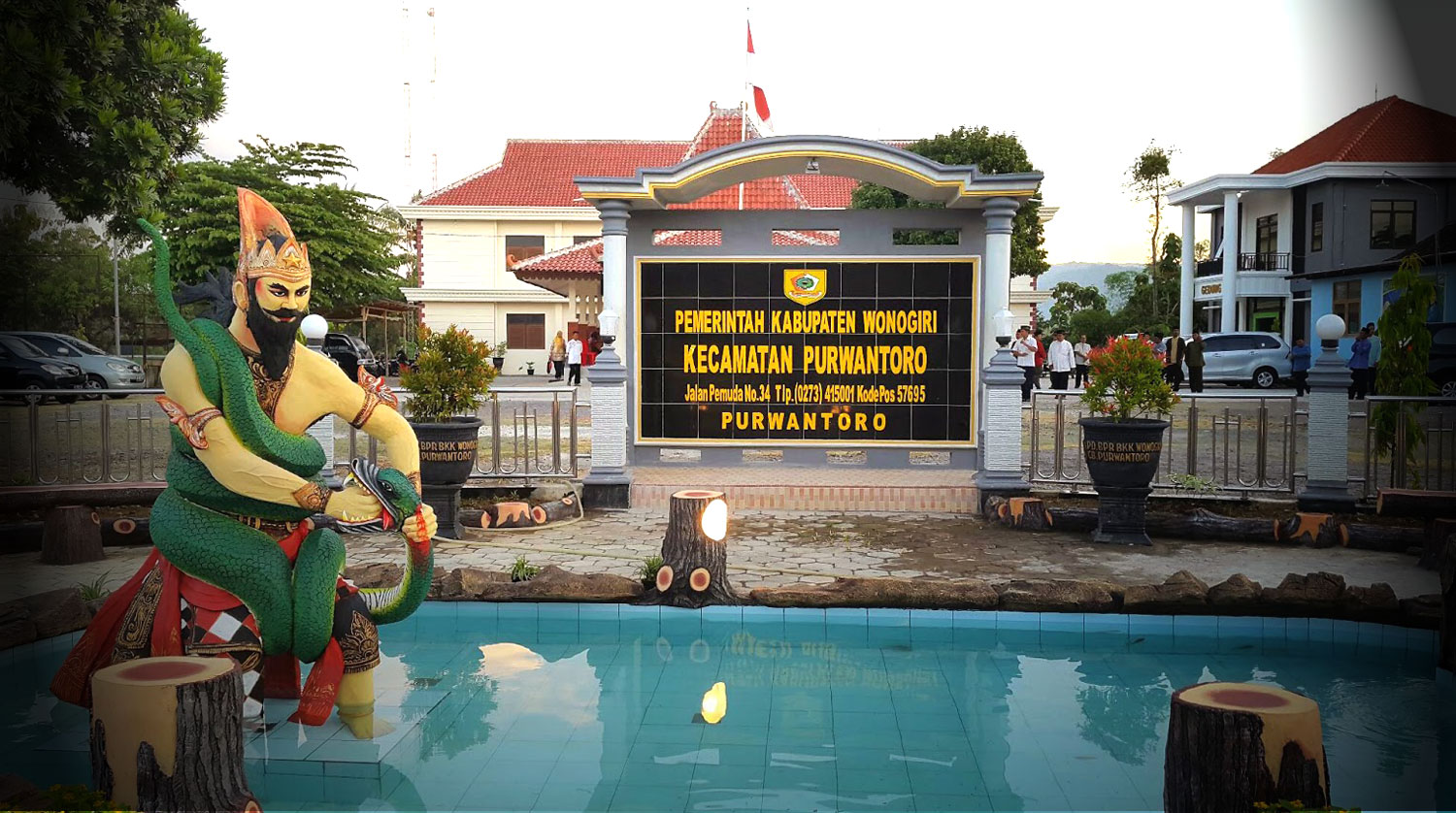 25 Nama Kecamatan di Kabupaten Wonogiri