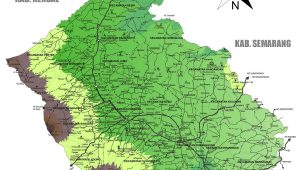 Peta kabupaten Temanggung