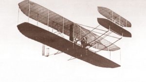 1908 Military Flyer in Flight