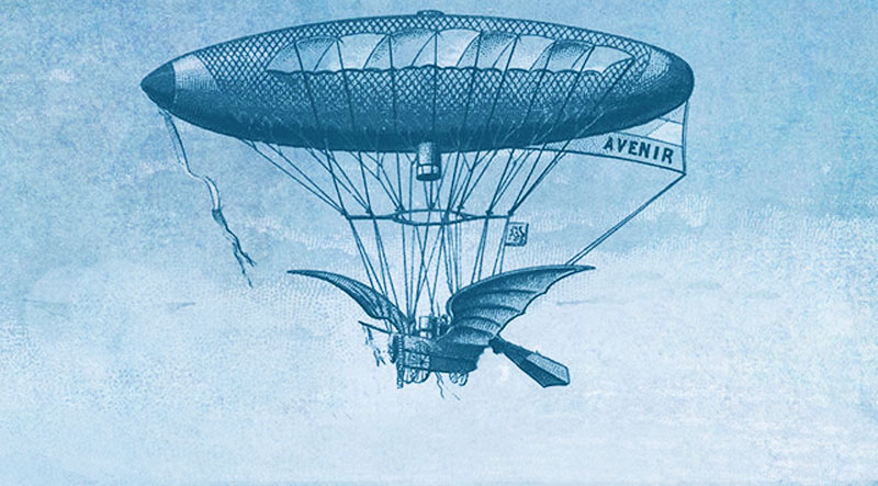 19th Century Airships and Balloons