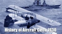 History of Aircraft Circa 1930 illustration