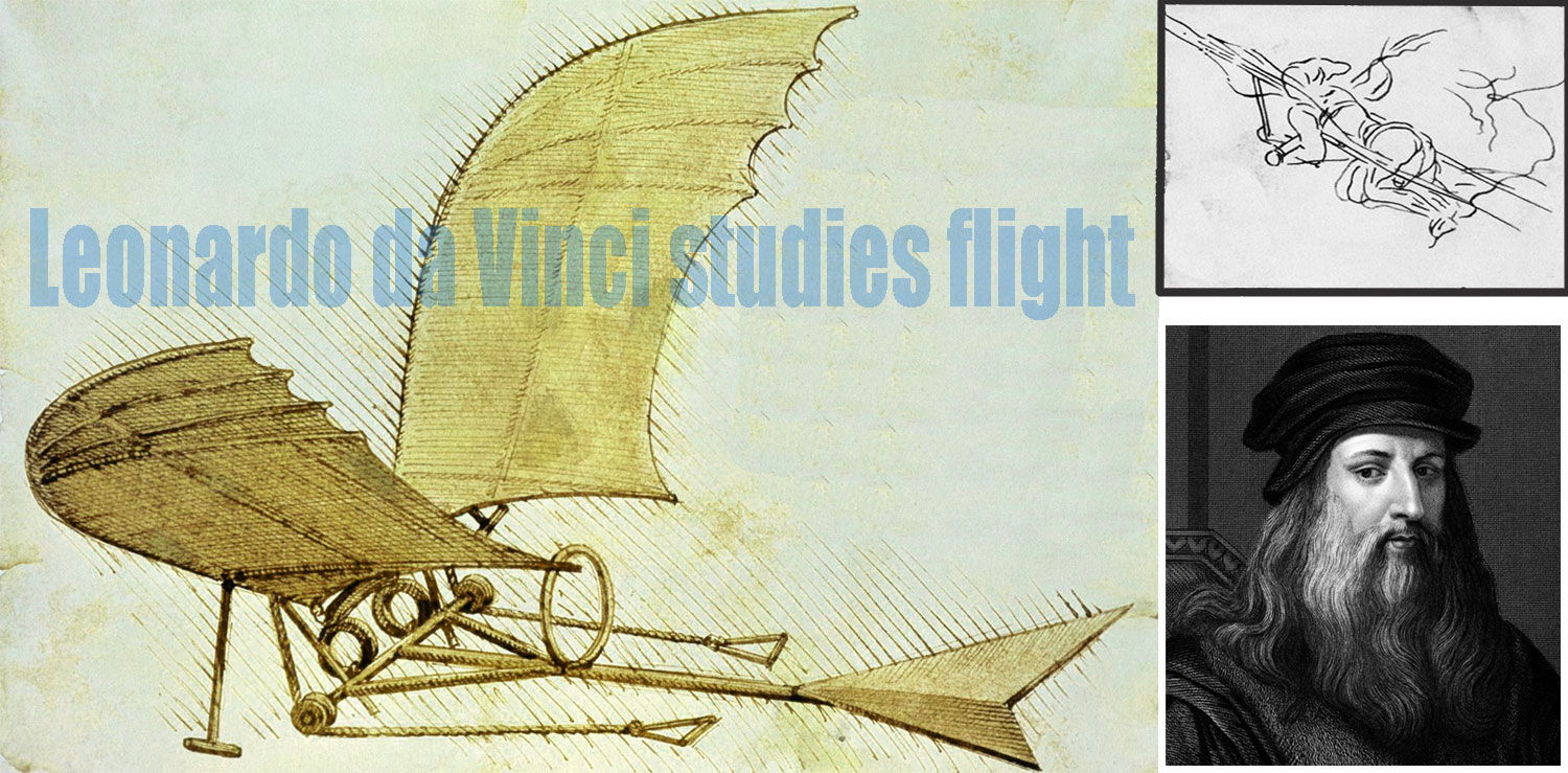 History of Flight – Man tries to fly like the birds