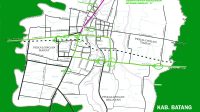 Peta Jalan Kota Pekalongan