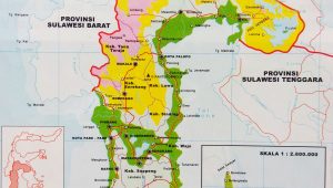 Peta Sulawesi Selatan
