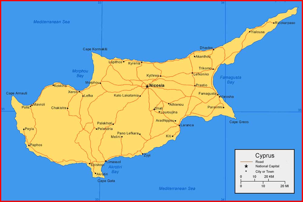 Cyprus Map