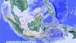 Peta masuknya Islam ke indonesia