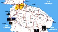 Peta Kabupaten Mojokerto