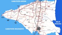 peta sidoarjo map