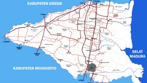 peta sidoarjo map