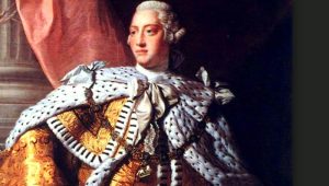 1775 King George endorses New England