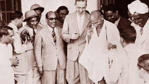 22 Maret 1942 Cripps dan Gandhi Bertemu