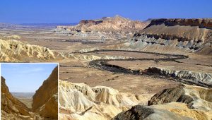 Lembah Zin Pegunungan Negev2C Israel