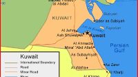 Peta Kuwait