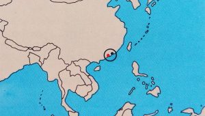 Peta letak negara Macao