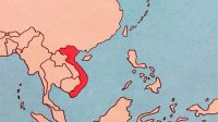 Peta letak negara Vietnam