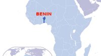 Peta-letak-negara-Benin Peta letak negara Benin