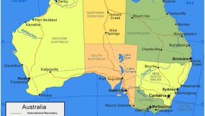 Peta wilayah Australia