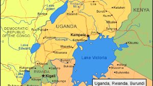Peta wilayah Negara Burundi