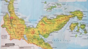 Peta Atlas Provinsi Sulawesi Tengah