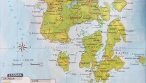 Peta Atlas Provinsi Sulawesi Tenggara
