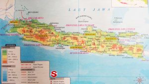 Peta Atlas Pulau Jawa