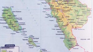 Peta Provinsi Sumatera Barat Lengkap Penjelasannya