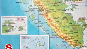 Peta Pulau Sumatera