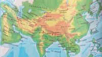 Peta Atlas Benua Asia 2018