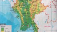 Peta Negara Myanmar 2018