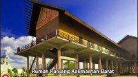 Rumah Panjang Rumah adat Kalimantan Barat