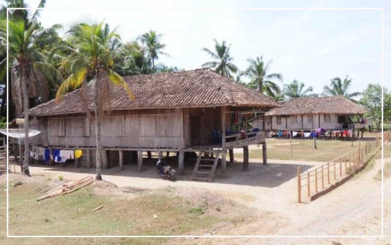 Gambar Rumah Adat Lampung