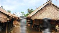 Rumah adat Senaru NTB