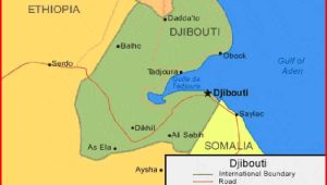 Peta Djibouti