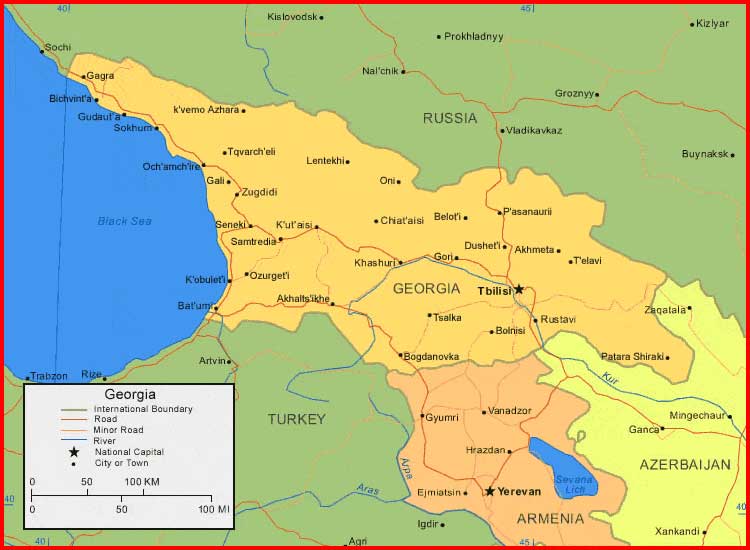 Peta Georgia