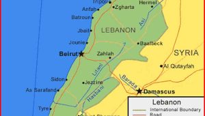 Peta Lebanon