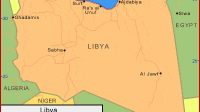 Peta Libya