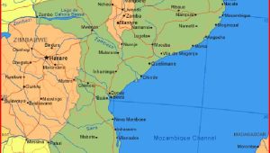 Peta Mozambik