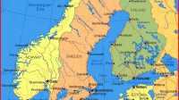 Peta Norwegia