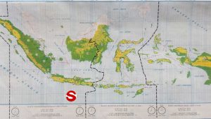 Peta Pembagian Waktu di Indonesia