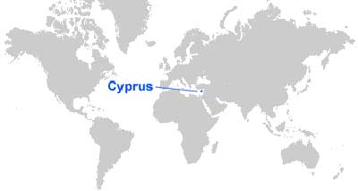 Cyprus Map Location image: Cyprus Map Location