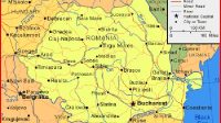 Peta Rumania