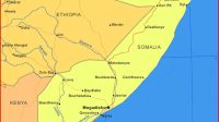 Peta Somalia