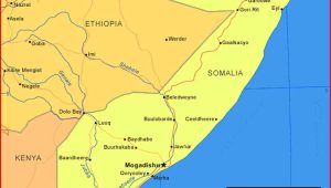 Peta Somalia