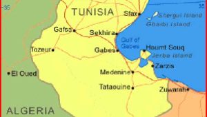 Peta Tunisia