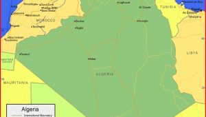 Algeria-Map-in-Africa Algeria Map in Africa