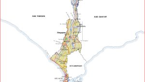 Badung Map high Resolution