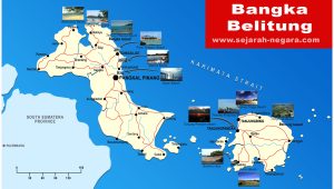 Bangka Belitung Map High Resolution