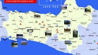 Central Java map